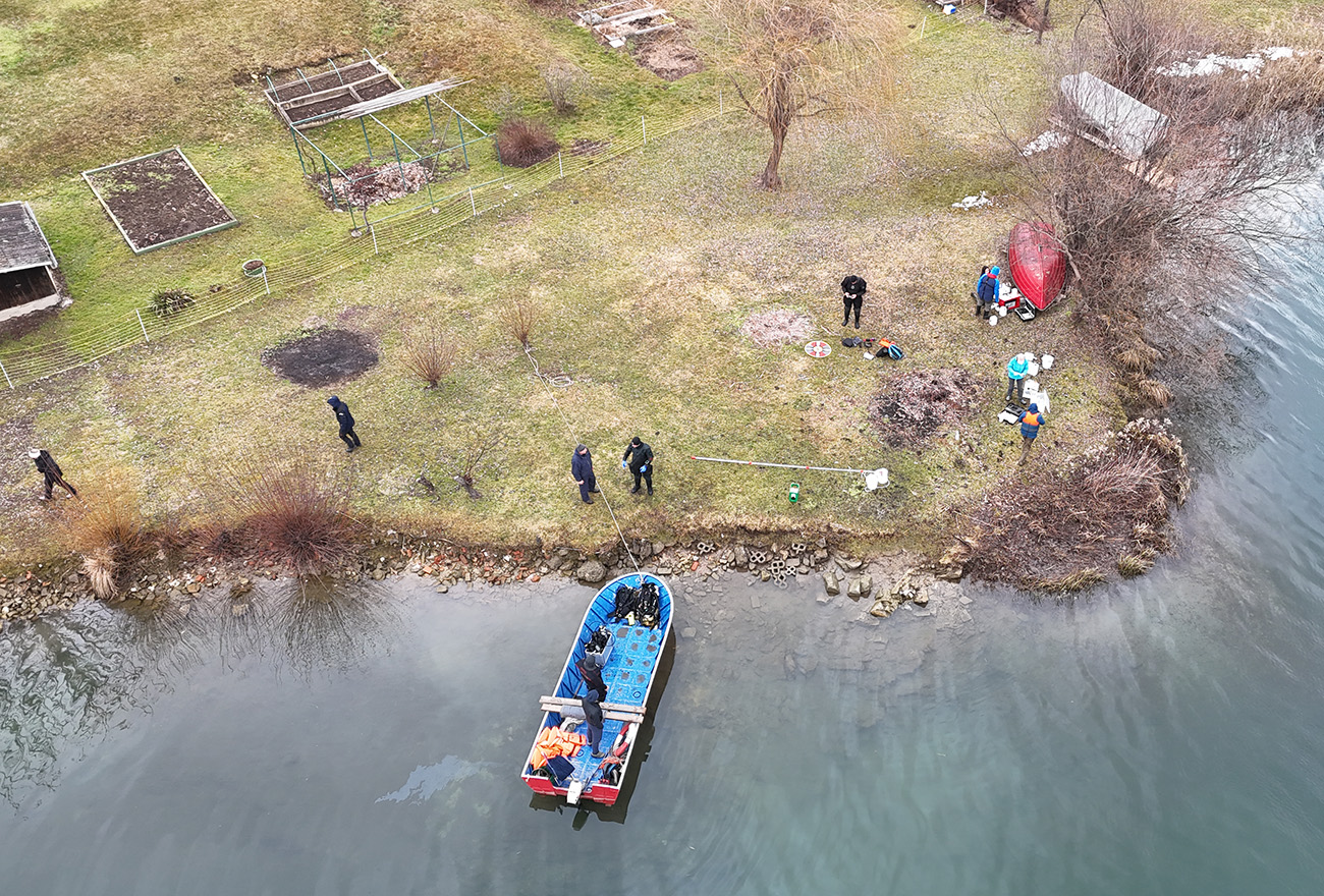 Sampling in Spodnja Vižinga (Vuhred)