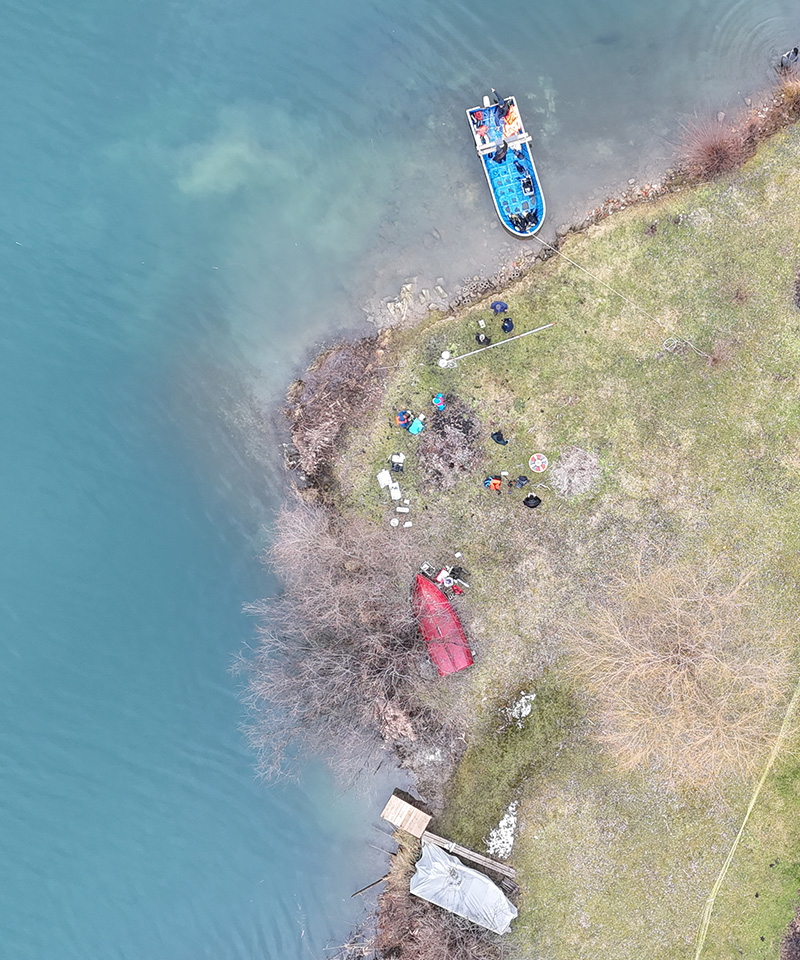 Sampling in Spodnja Vižinga (Vuhred)