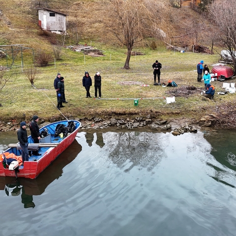 Sampling in Spodnja Vižinga (Vuhred)